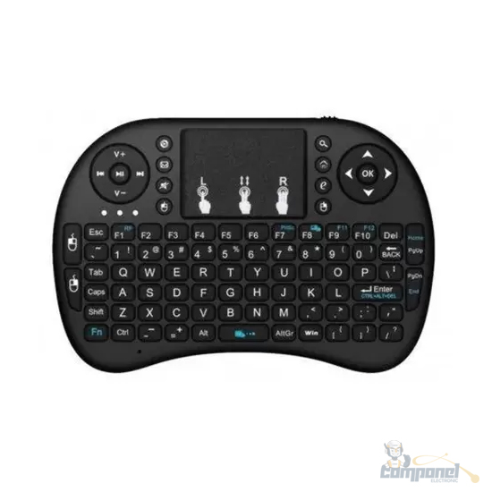 Mini Teclado Wifi Keyboard Controle Com Touchpad